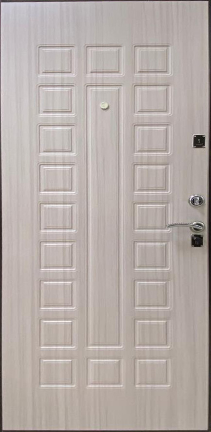 "ЛИДЕР" ДС 181 Беленый Дуб фрезеровка №86 - вид сзади