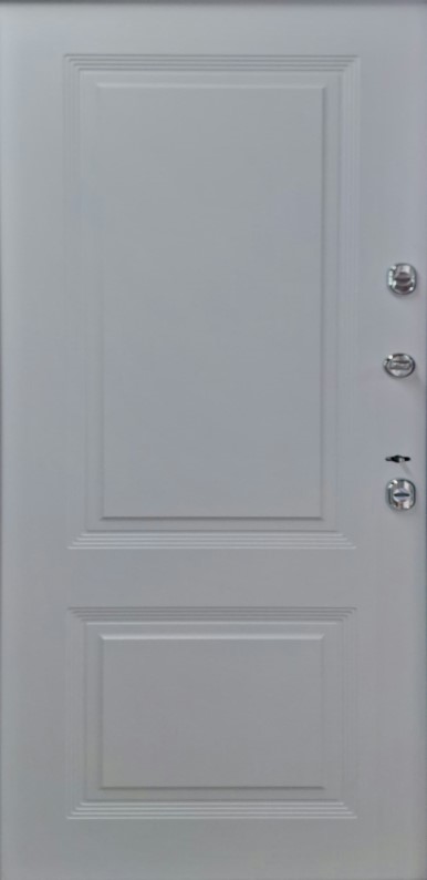 ДС "ТЕРМО ПРОФИ" Белая Шагрень 6117 - вид сзади